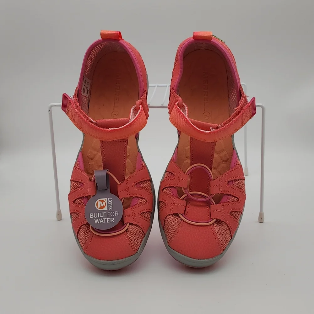 NWT Merrell ML-Hydro Monarch 2.0 Coral Water Shoes Girls Size 5 Women's 6.5